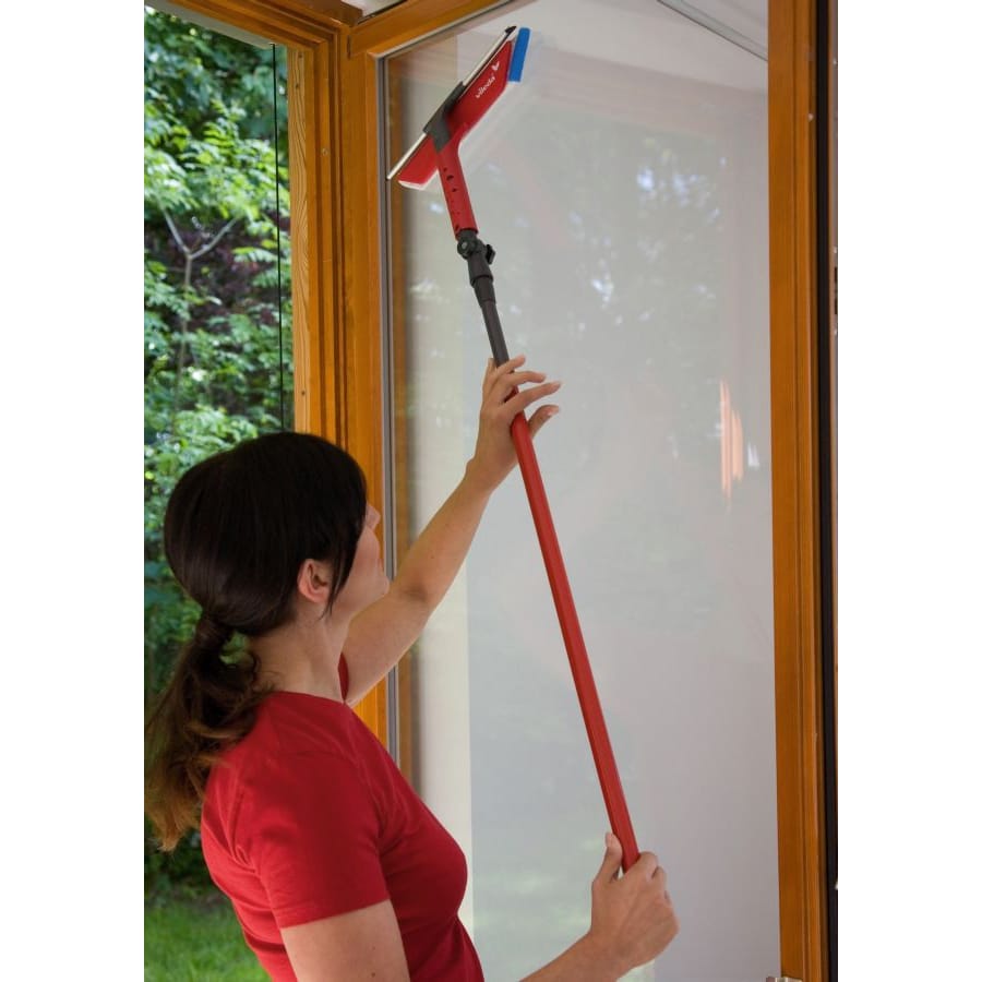 Vileda Profi Fensterwischer mit Teleskopstiel