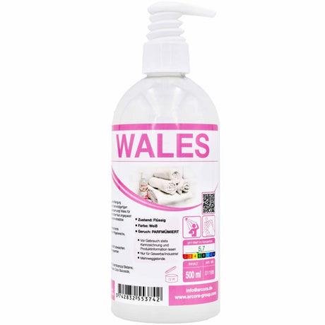 WALES Hautreinigungs- und Duschlotion 500 ml - Flasche