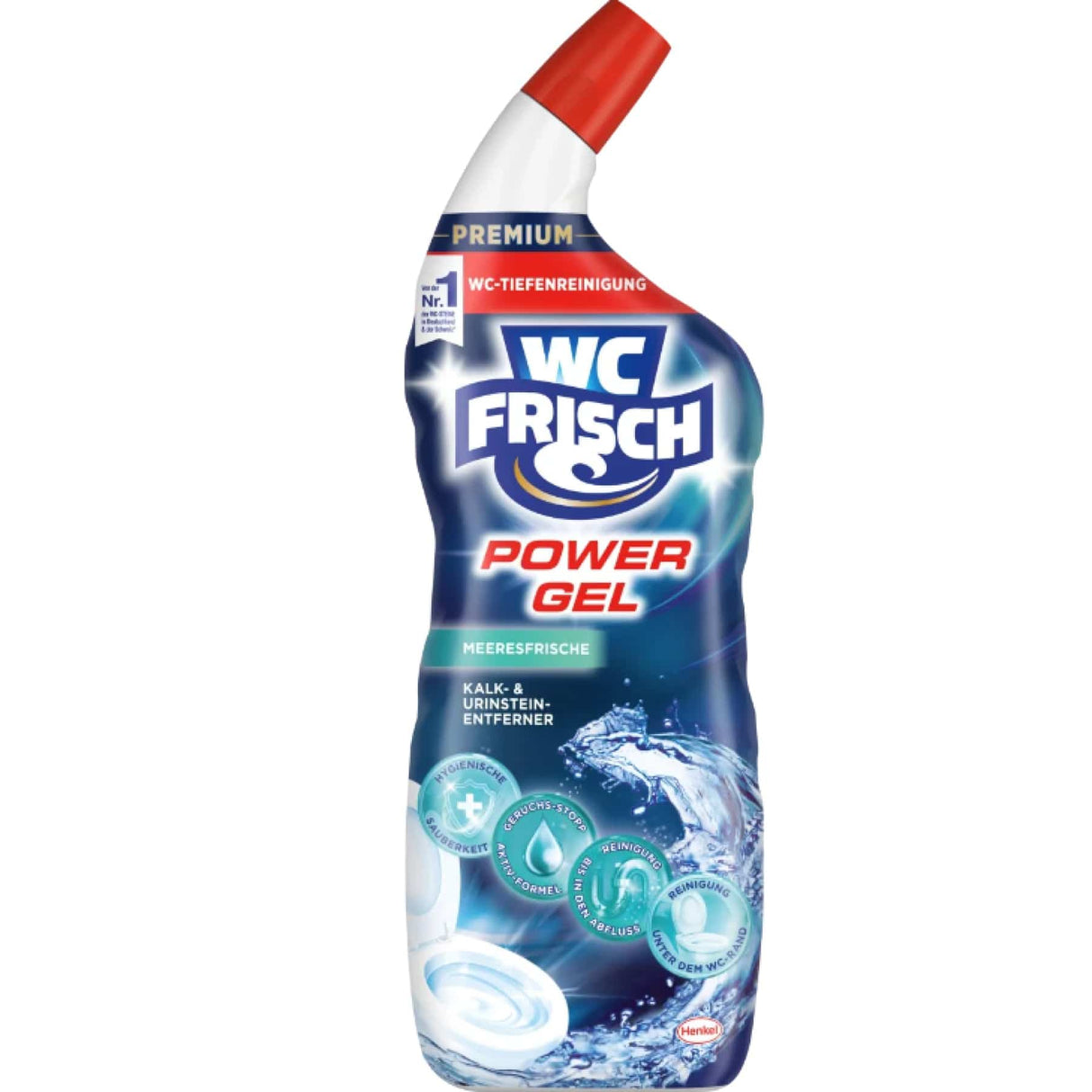 WC Frisch  Power WC Gel Meeresfrische Kalkreiniger