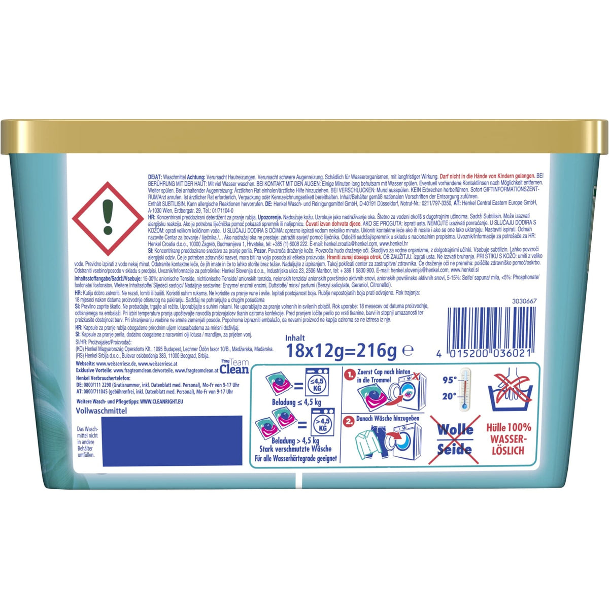 Weißer Riese Universal Trio-Caps Aromatherapie Lotus & Mandelöl