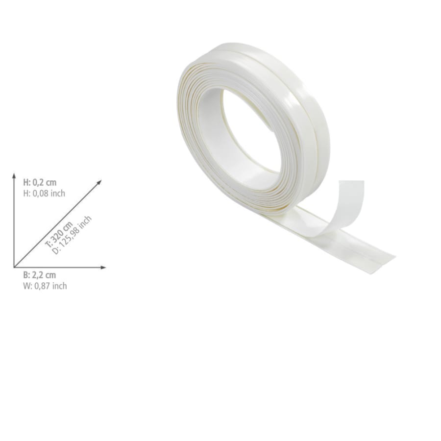 WENKO Abdichtband knickbar, 320 x 2,2 cm