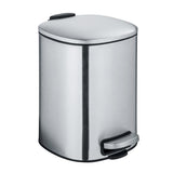 WENKO Abfalleimer Alassio Edelstahl, 5 Liter matt