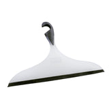 WENKO Badezimmerwischer XXL Loano mit Haken, 34 cm weiß-schwarz