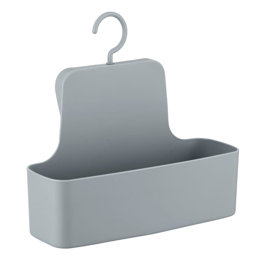 WENKO Barcelona Duschcaddy zum Einhängen grau