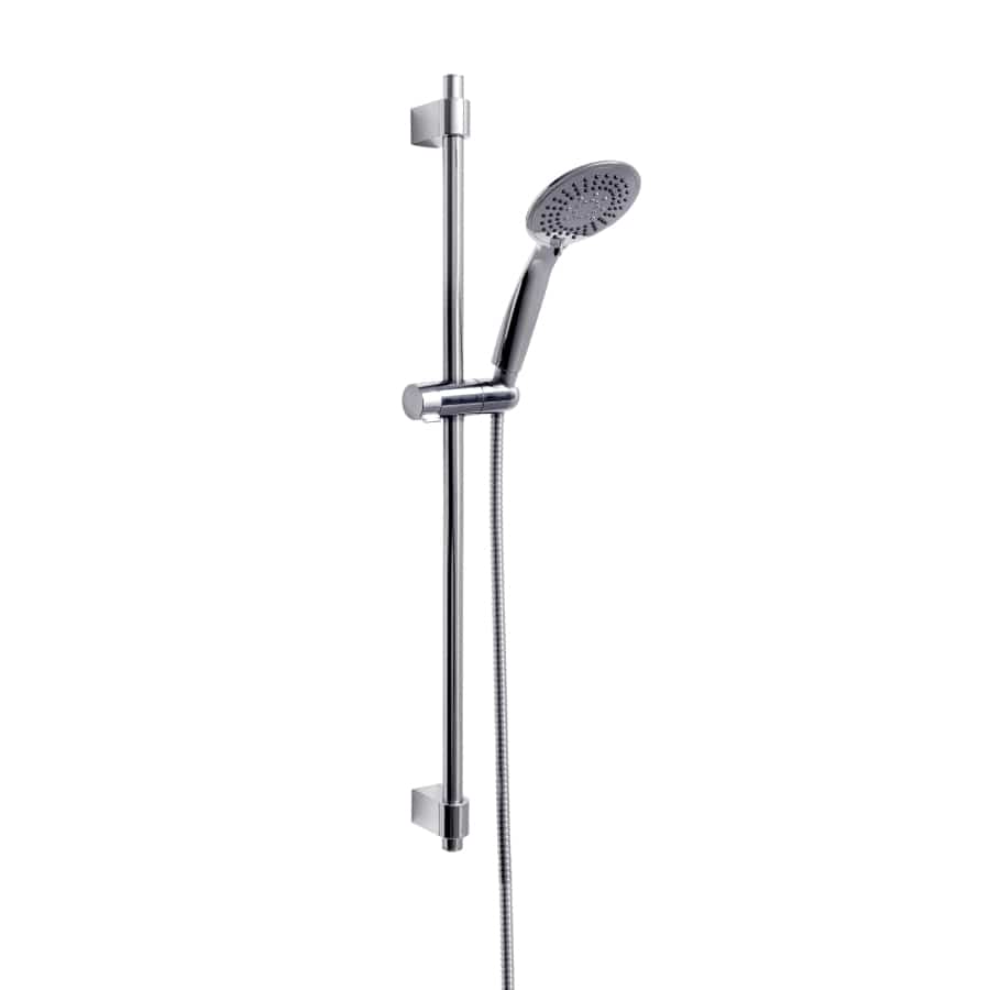 WENKO Brauseset Young Chrom mit 66 cm Duschstange