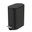 WENKO Collungo Kosmetikeimer mit Easy-Close, 5 Liter schwarz