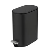 WENKO Collungo Kosmetikeimer mit Easy-Close, 5 Liter schwarz