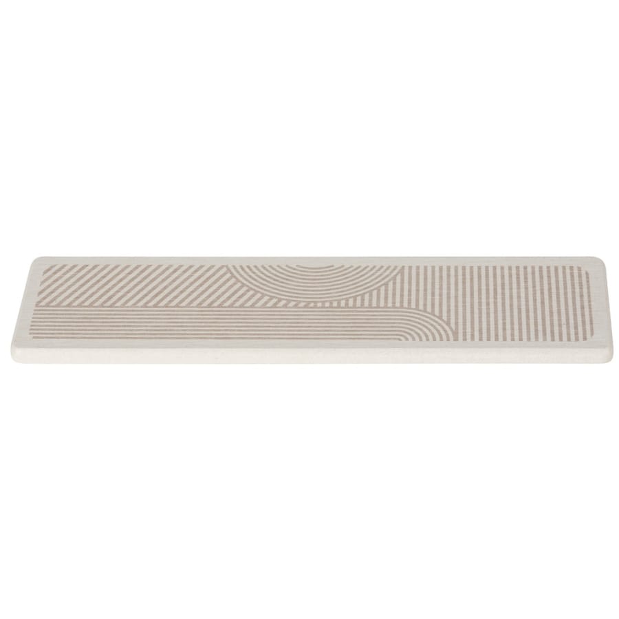 WENKO Damon Abtropfplatte Diatomit, 30 x 8 cm beige