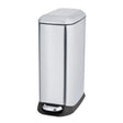 WENKO Design Treteimer 20 Liter, Edelstahl mit Easy-Close satiniert