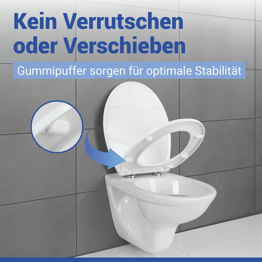 WENKO DuroUnbreakable WC-Sitz, weiß