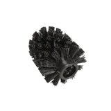 WENKO Ersatzbürstenkopf für Toilettenbürsten, Ø 8 cm, schwarz 1 Stück