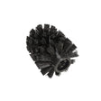 WENKO Ersatzbürstenkopf Ø 8,5 cm, schwarz
