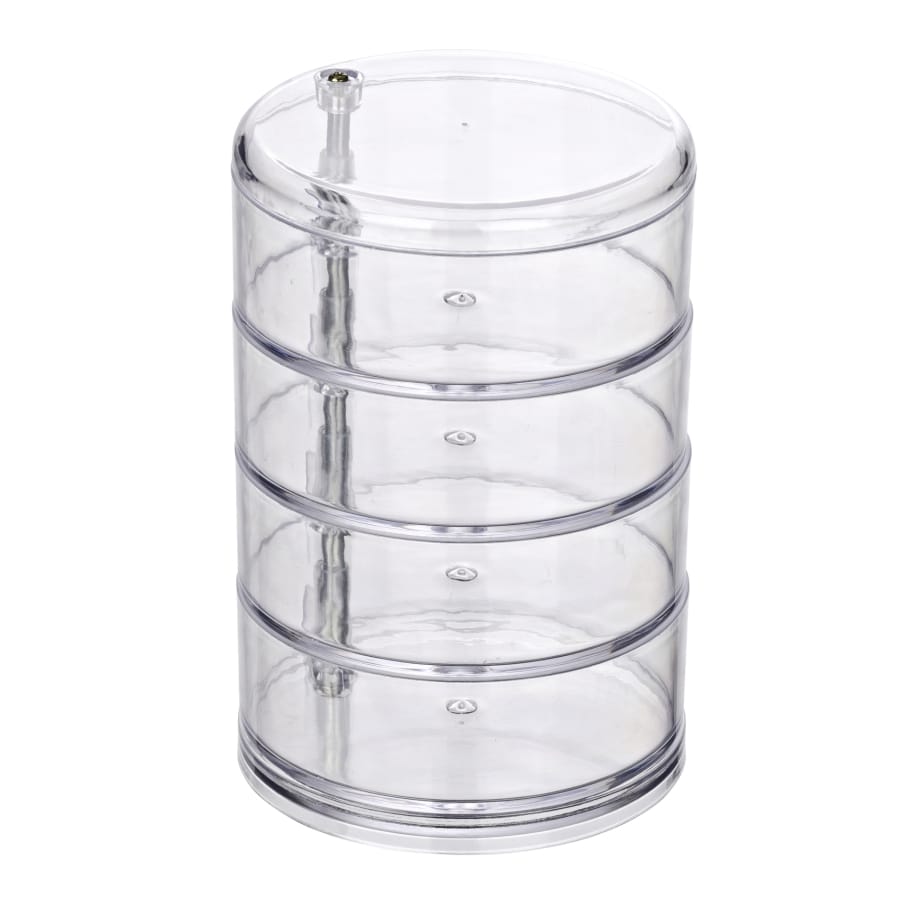 WENKO Kosmetik Organizer Tower mit 4 Fächern