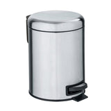WENKO Kosmetik Treteimer Leman, 3 Liter Edelstahl matt