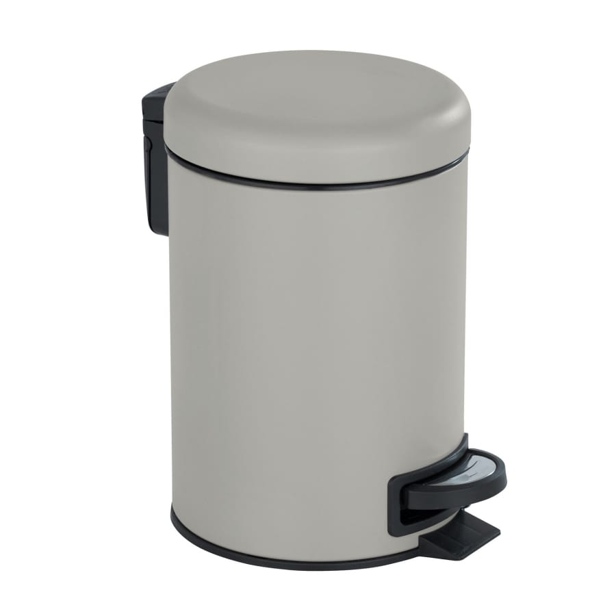 WENKO Kosmetik Treteimer Leman, 3 Liter taupe