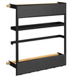 WENKO Küchenregal Magna magnetisch, schwarz