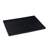 WENKO Maxi Abtropfmatte mit Noppenstruktur, 40 x 30 cm schwarz
