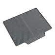 WENKO Nelia Abtropfmatte, 40 x 34 cm grau