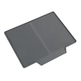WENKO Nelia Abtropfmatte, 40 x 34 cm grau