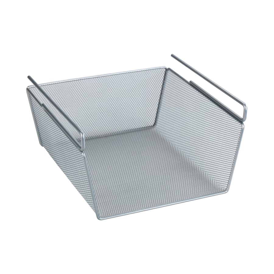 WENKO Regaleinhängekorb M, 28 x 15 x 27,5 cm, Metall