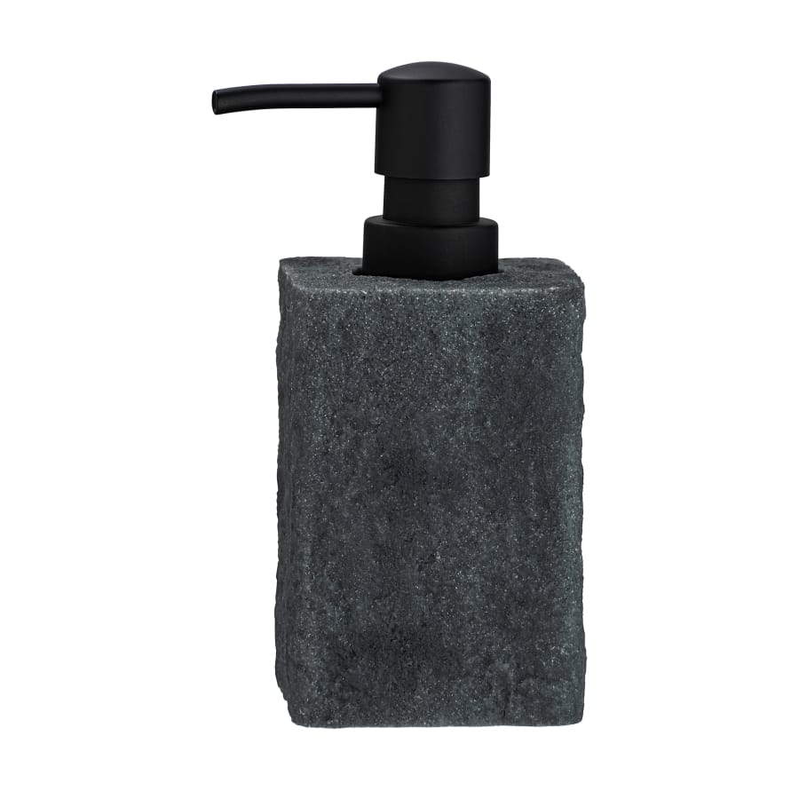 WENKO Seifenspender Villata in Naturstein-Optik, 300 ml