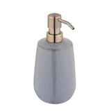 WENKO Sirmione Seifenspender Keramik, 430 ml grau