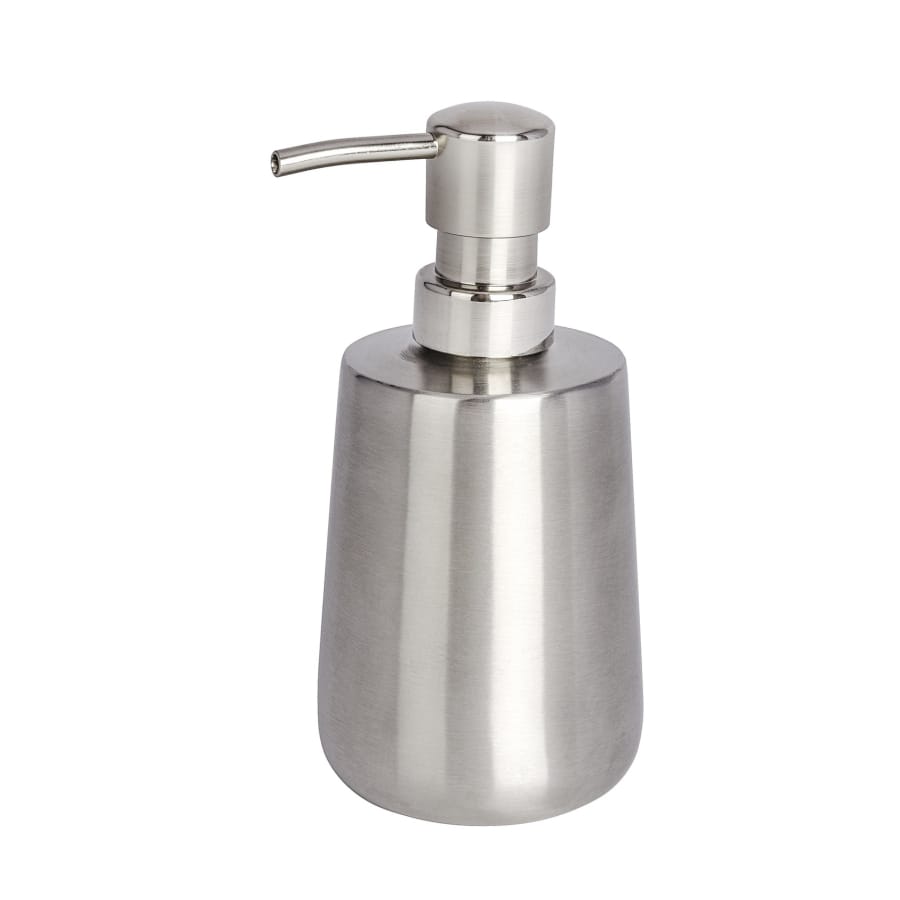 WENKO Solid Seifenspender Edelstahl, 420 ml