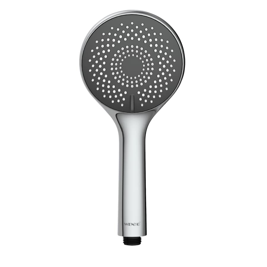 WENKO Sparduschkopf Watersaving, Ø 11 cm grau