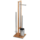 WENKO Stand-WC-Garnitur Rivalta 3-in-1 natur