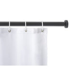 WENKO Teleskop-Duschstange Luz, 70–115 cm schwarz