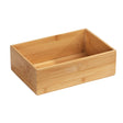 WENKO Terra Bambus Ablage, 22 x 7 x 15 cm