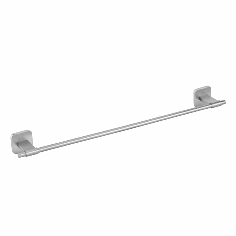 WENKO Turbo-Loc Badetuchstange Porto Uno, silber 60 cm