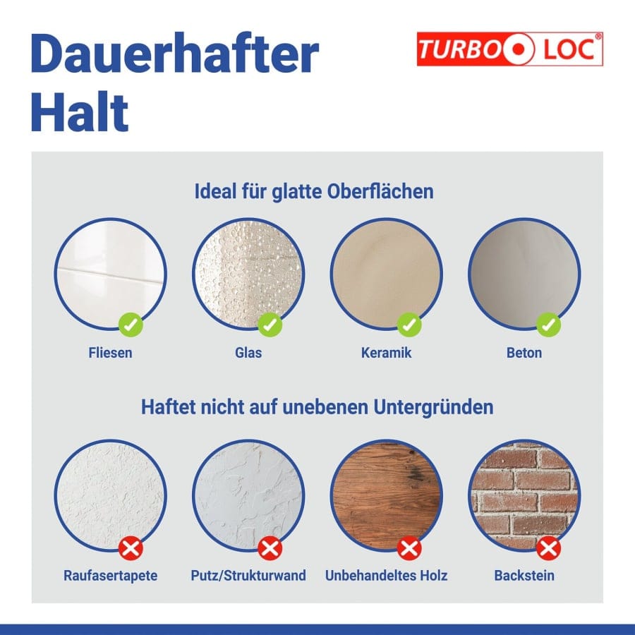 WENKO Turbo-Loc Eckablage Lizan