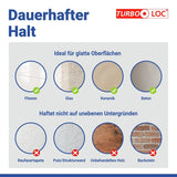 WENKO Turbo-Loc Eckablage Lizan