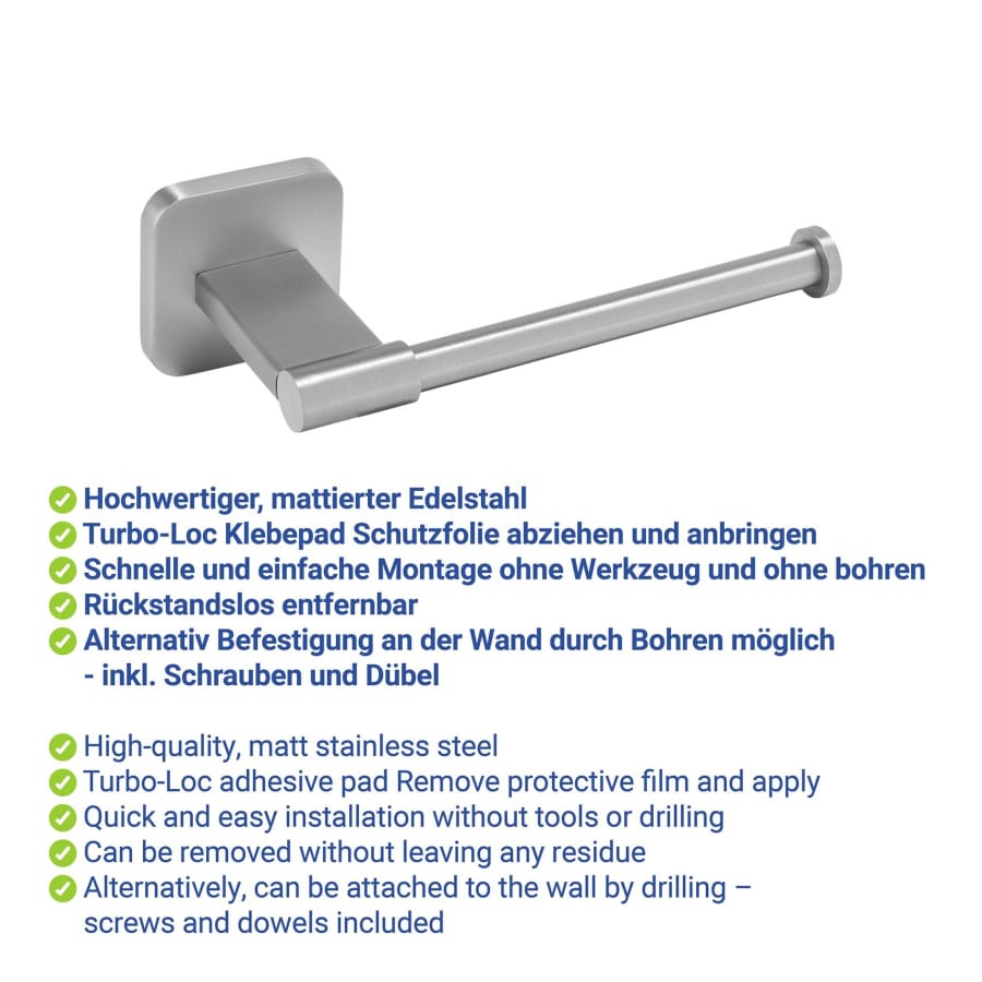 WENKO Turbo-Loc Ersatzrollenhalter Porto