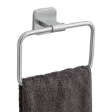WENKO Turbo-Loc Handtuchring Porto silber
