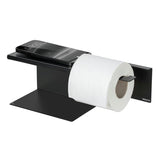 WENKO Turbo-Loc Toilettenpapierhalter Lizan mit Ablage