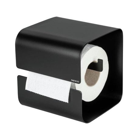 WENKO Turbo-Loc Toilettenpapierhalter Lizan schwarz