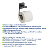 WENKO Turbo-Loc Toilettenpapierhalter Porto, offen