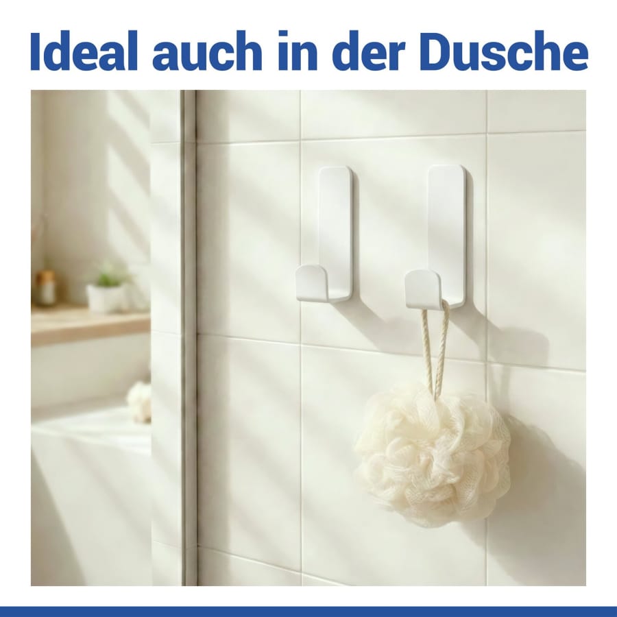 WENKO Turbo-Loc Wandhaken Lizan, weiß