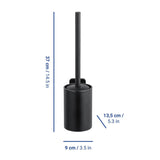 WENKO Turbo-Loc WC-Garnitur Porto, schwarz