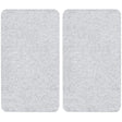 WENKO Universal Herdabdeckplatte aus Sicherheitsglas, 2er Set