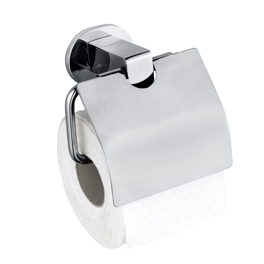 WENKO UV-Loc Toilettenpapierhalter Maribor mit Deckel