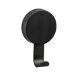WENKO Wandhaken Pavia Static-Loc Plus, schwarz, 2er Set