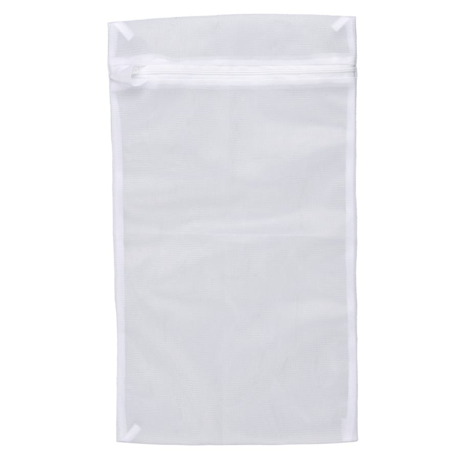 WENKO Wäschenetz, weiß 25 x 45 cm, für 1 kg Wäsche