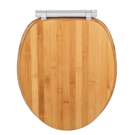 WENKO WC-Sitz Bambus mit Absenkautomatik, bis 300 kg