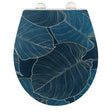 WENKO WC-Sitz Big Leaves mit Relief-Oberfläche