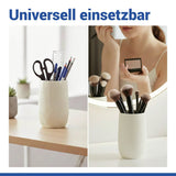 WENKO Zahnputzbecher Fablo, creme