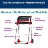 Tork Performance Bodenständer W1 robust professionelle Anwendungen