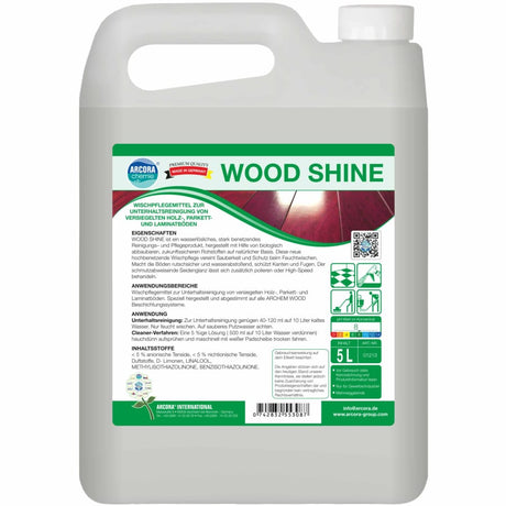 WOOD SHINE Wischpflege 5 Liter Kanister